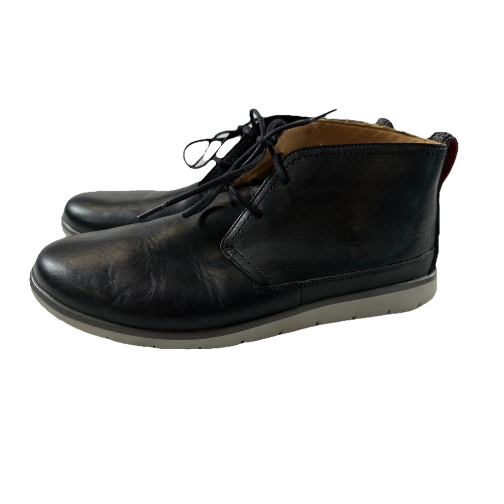 UGG Freamon Waterproof Chukka Ankle‎ Leather Boots Black 1017277 Mens Size 12